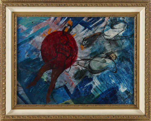 Суряев Константин Николаевич. Лот из двух эскизов к картине «Искушение» 